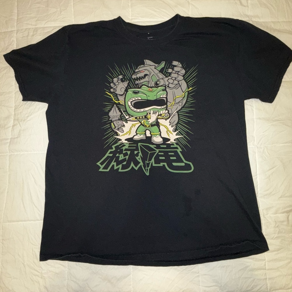 Power rangers Funko pop green ranger shirt